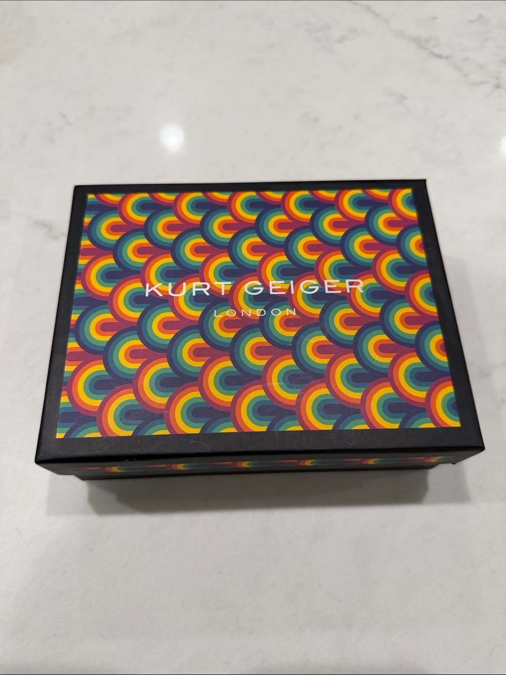 Kurt Geiger Multicolor Patterned Box